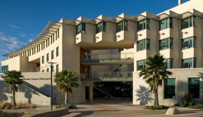 photo of the Marine Sciences Building at UCSB