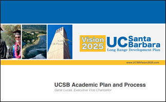 UCSB Academic Plan and Process